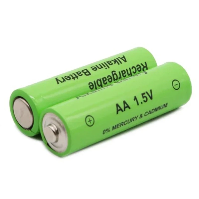 Reliable Rechargeable 1.5V AA Alkaline Batteries Perfect for Remote Devices