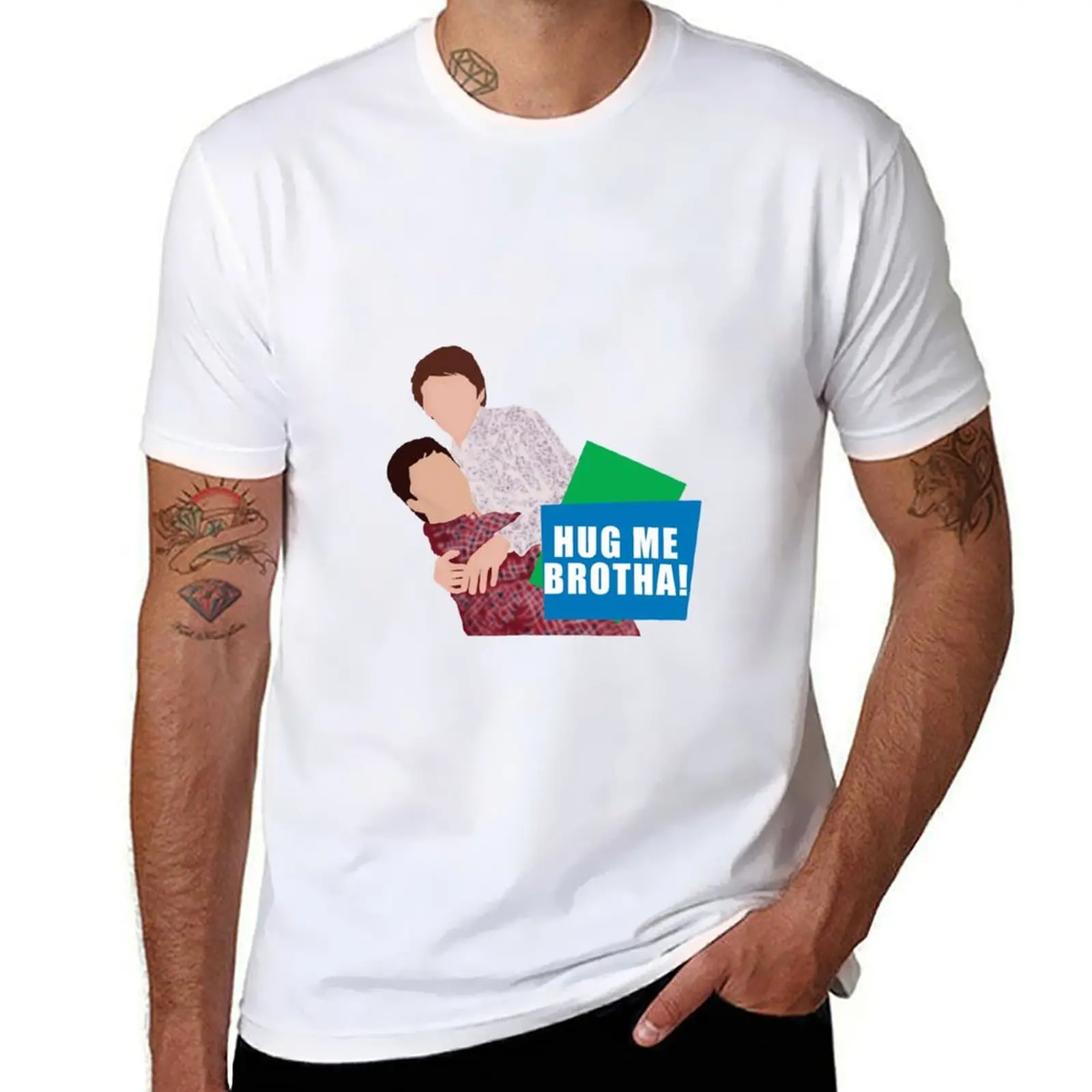 

cotton man me t t t cotton shirts soft shirt shirts T-Shirt man hug casual man for brotha