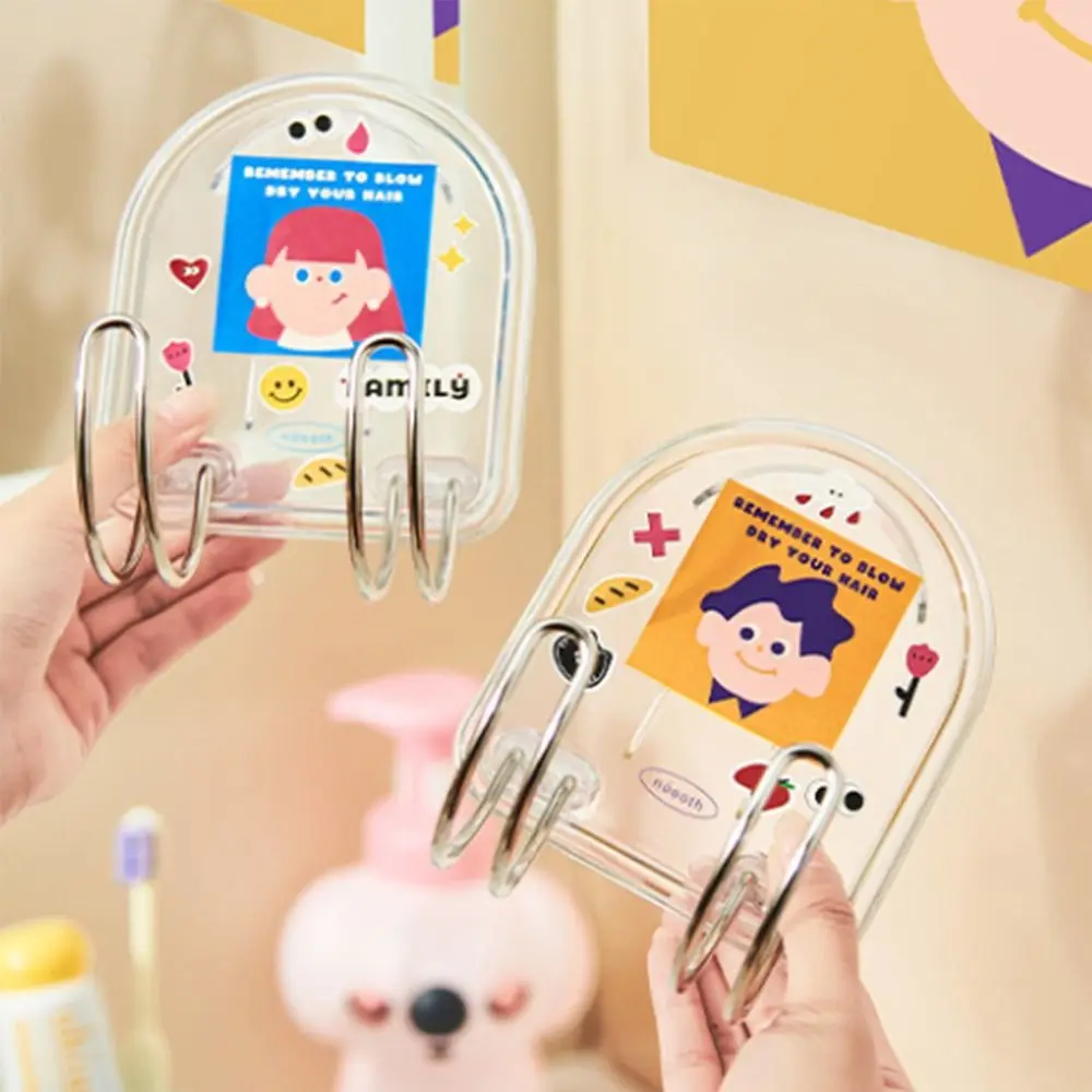 

Компактная присоска для хранения, держатель для фена, многоцелевой подвесной на стене, настенный стеллаж для хранения без сверления, ПЭТ