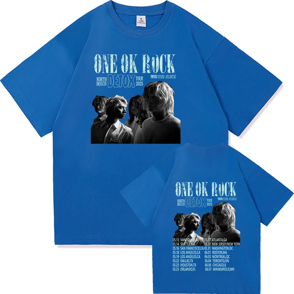 One Ok Rock DETOX Tour 2025 TShirt Fashion Men/women Clothing