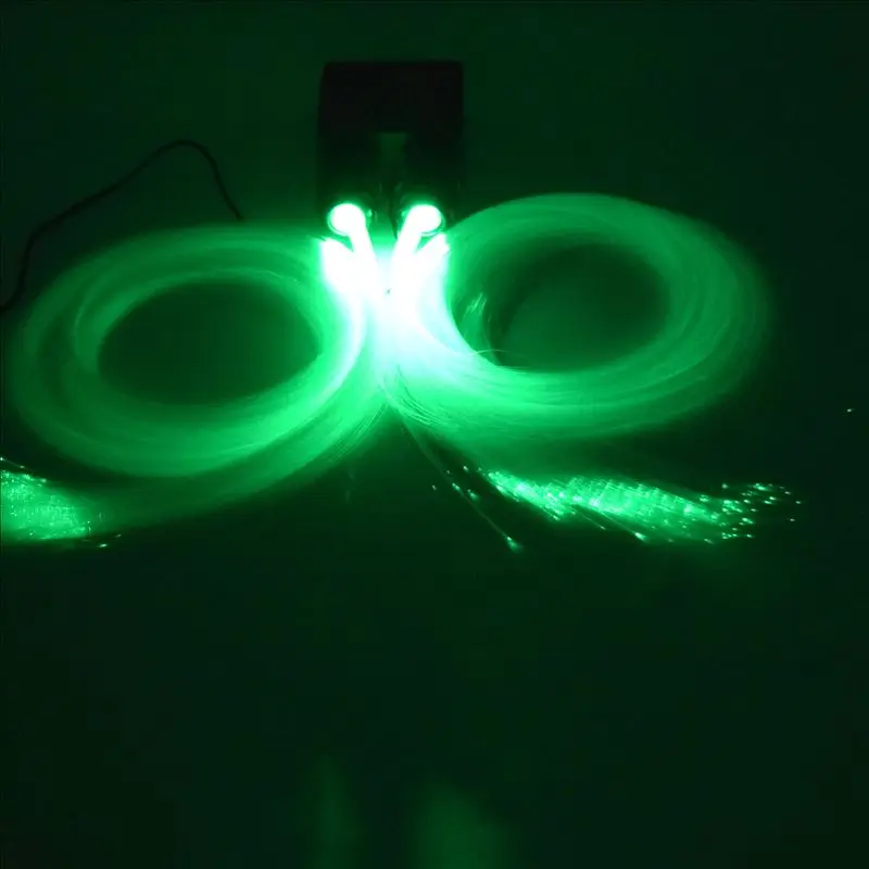 1X High Quality LED Fiber Optic Light APP Music Control 16W 32W RGBW LED Light Engine 6W Meteor LED Fiber Optic Engine 2 In1