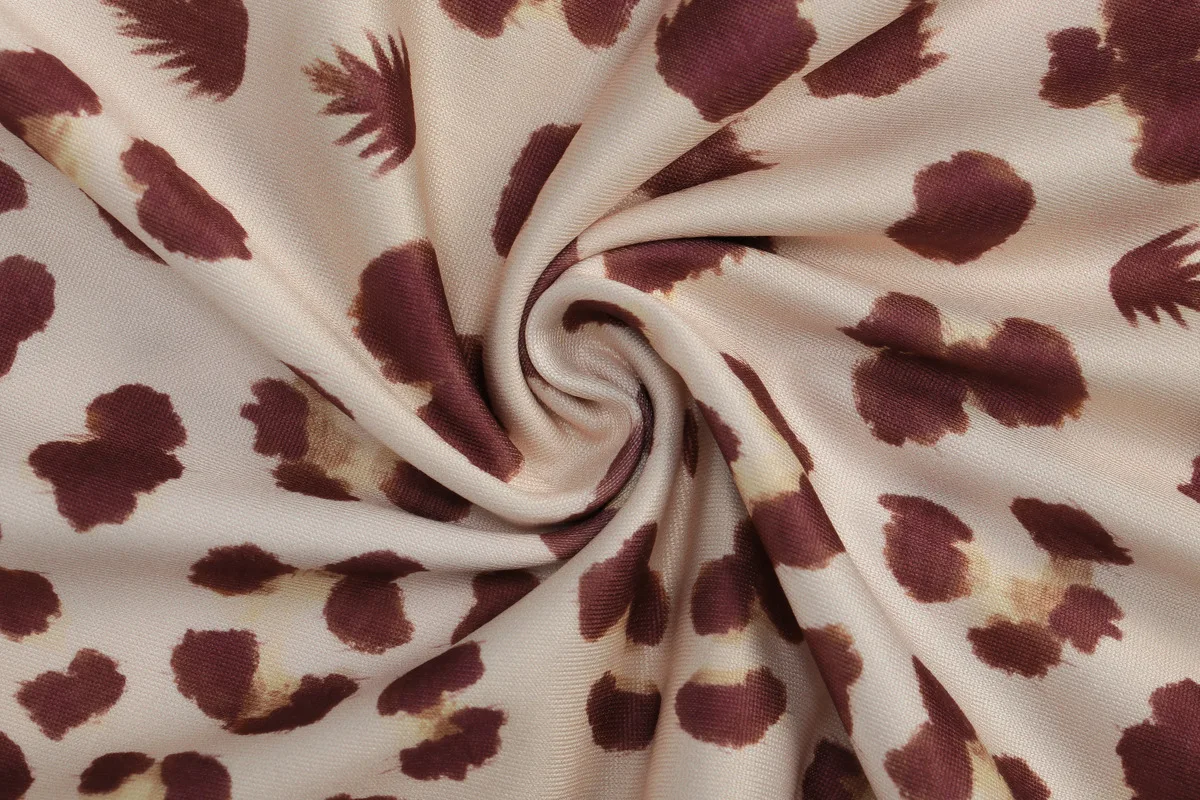 ليوبارد طباعة سليم مضيئة حللا 2025 الخريف المرأة موضة مثير سستة كم طويل الخوخ الوركين التمهيد قطع وزرة غير رسمية رومبير