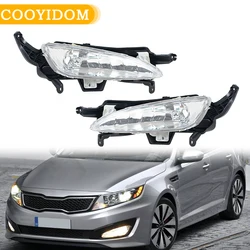 Car Front Bumper Fog Light For KIA Optima 2010 2011 2012 2013  Fog lamp Driver Light DRL92201-4M000 92202-4M000 Car-styling