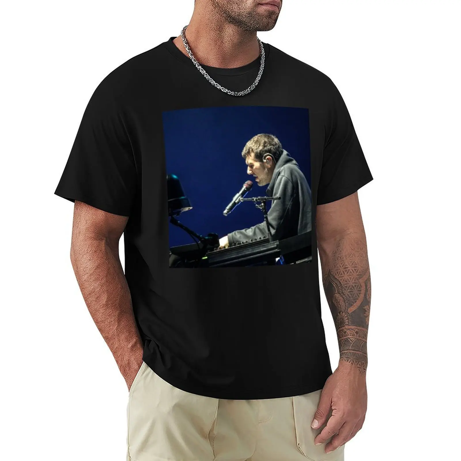 fred again T-Shirt Breathable Mesh Panel T-Shirt