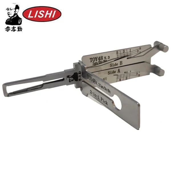 Authentic Lishi 2-in-1 HU66 HU100 HON66 HU100R HU92 HY22 TOY2 TOY48 HU101 HU162T-8 Stainless Steel Car Decoder Wholesale