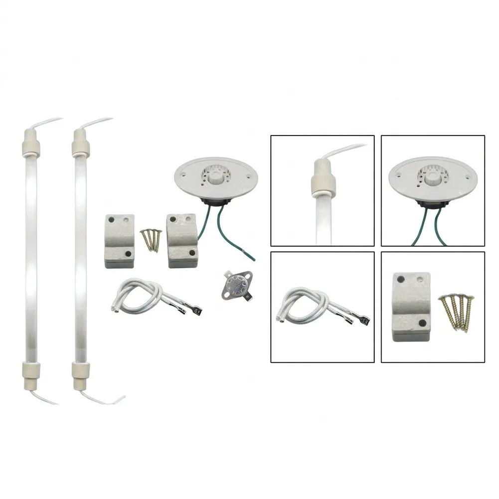 Quartz Infrared Heating Tube 220V 300W for Household Oven Cabinet Heater Devices Compliant with Indoor Safety Standards