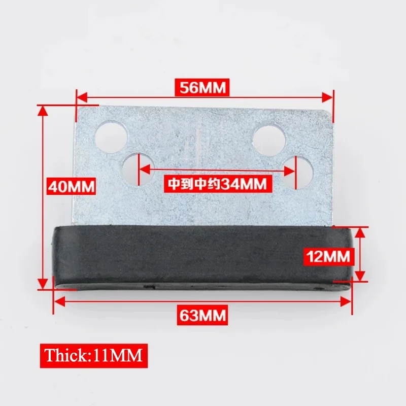 Universal Elevator Door Slider Landing Door Foot Slider Compatible with Mitsubishi Hitachi Otis Thyssen Elevator Spare Parts
