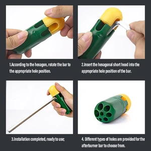 Wynns-Allen Wrench Set, hexagonal key, hexagonal flat ball, torx screwdriver for home installation, bicycle repair, manual tools, 9pcs 6 Main Sales Key Allen - №3