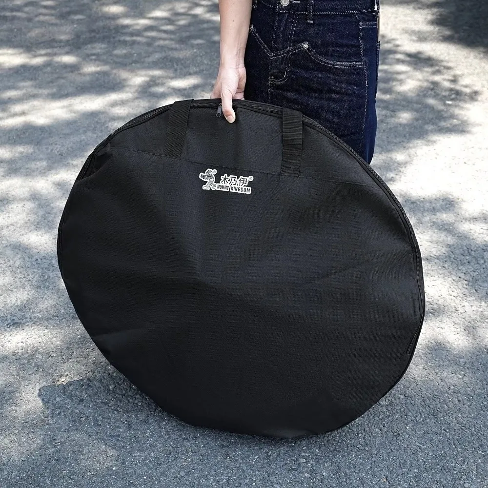 

Outdoor Bicycle Tire Storage Bag Nylon Sports Wheel Carry Bag Cover Rainproof 700C Road Bike Bikes Tire Wheel Bag