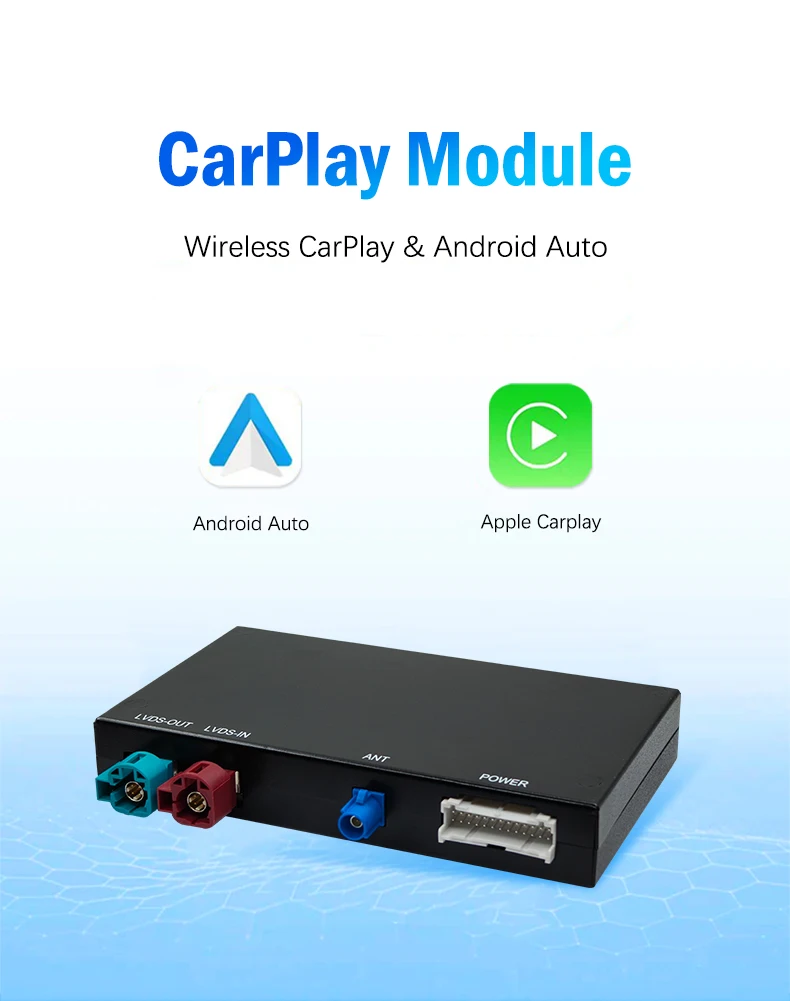Kabelloses CarPlay Android AUTO für BMW NBT/CIC System 1 2 3 4 5 6 7 Serie X1 X3 X4 X5 X6 MINI E60 E84 E70 F26 F25 F10 F11 F20 F21 – Detail 1