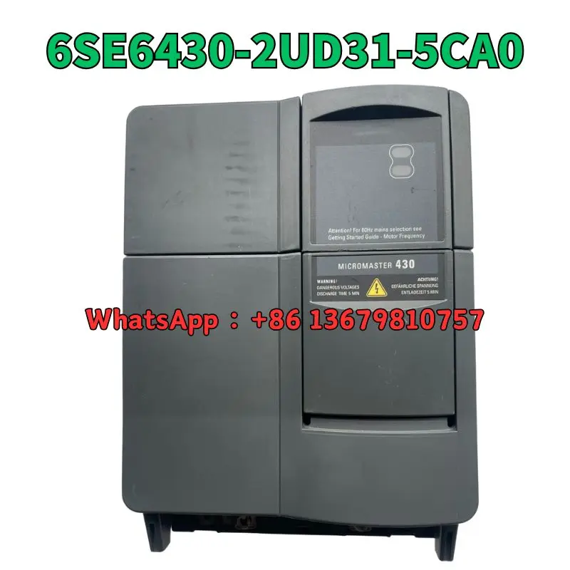 

б/у инвертор 6SE6430-2UD31-5CA0 тест ОК Быстрая доставка
