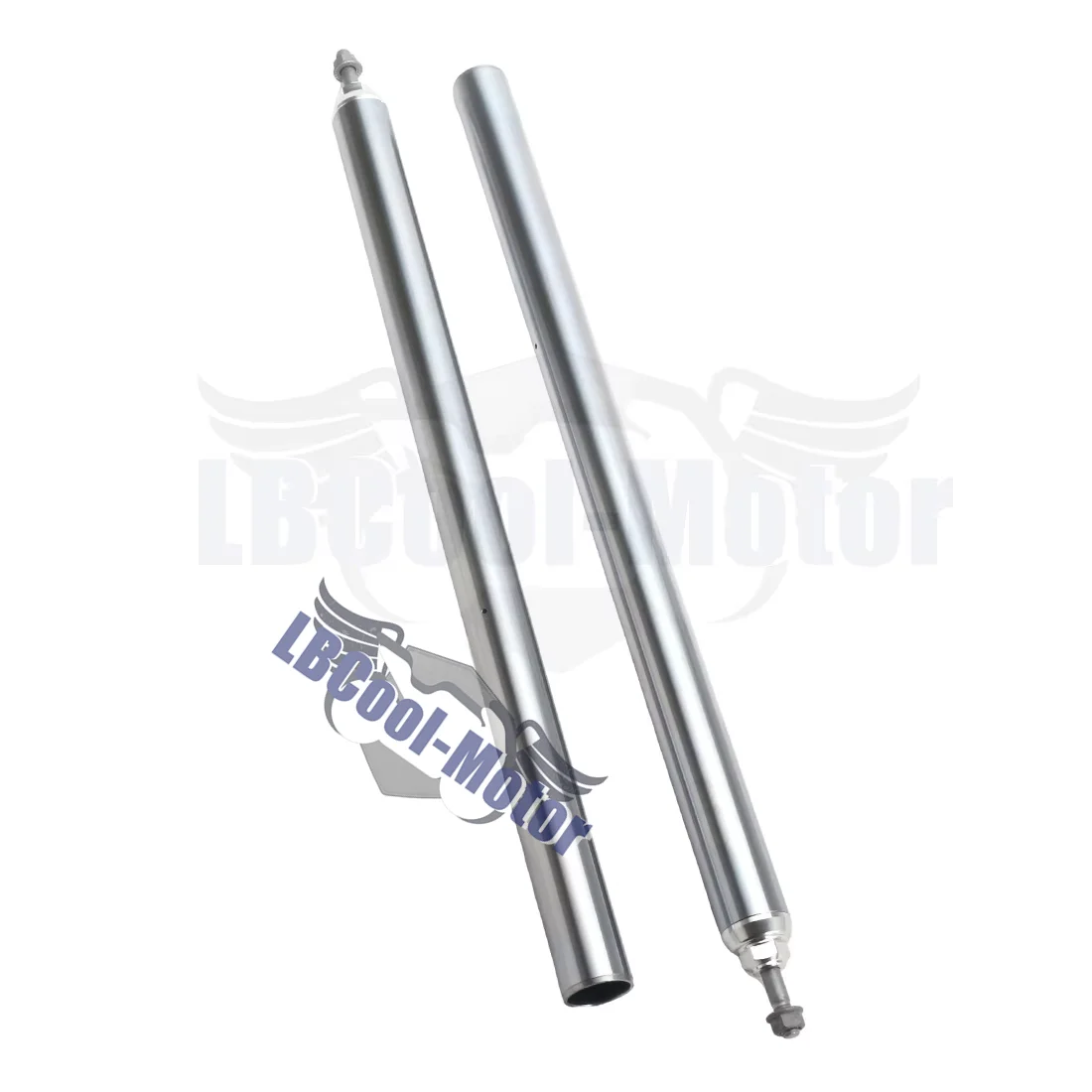 Front Suspension Inner Fork Tubes PipesFor BMW R1250GS 2019-2023 R1200GS 2013-2018 2014 2015 2016 2017 37x590mm Silver Pair
