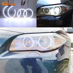 For BMW F10 F11 F18 520d 520i 523i 525d 528i 530d 530i 535d 535i M5 Excellent Ultra Bright COB Led Angel Eyes Kit Halo Rings