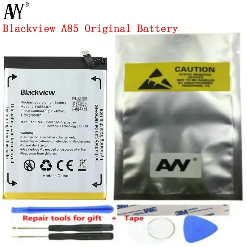 

Battery for Blackview A85 Original Li-ion Batteries 4480mAh 6.5inch Mobile Phone Accessories