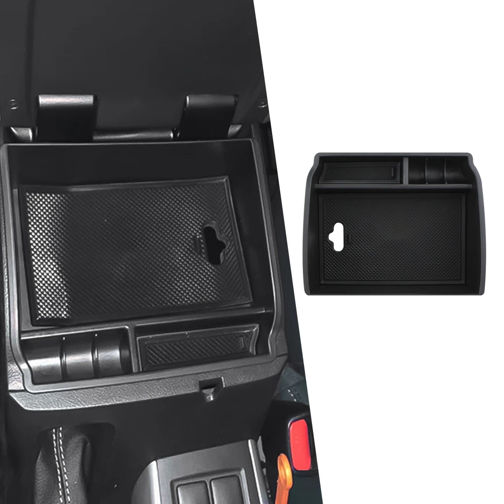 

For Toyota Fortuner Hilux Revo 2016 - 2022 Armrest Box Storage Tray Holder Case Organizer Interior Accessories