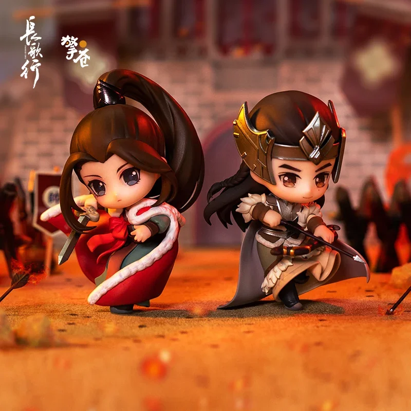 

Фигурка аниме Changge Xing, кукла версии Q, 8 см, модель Li Changge Ashler falcon, игрушки, китайская драма, периферийные куклы, коллекционный подарок