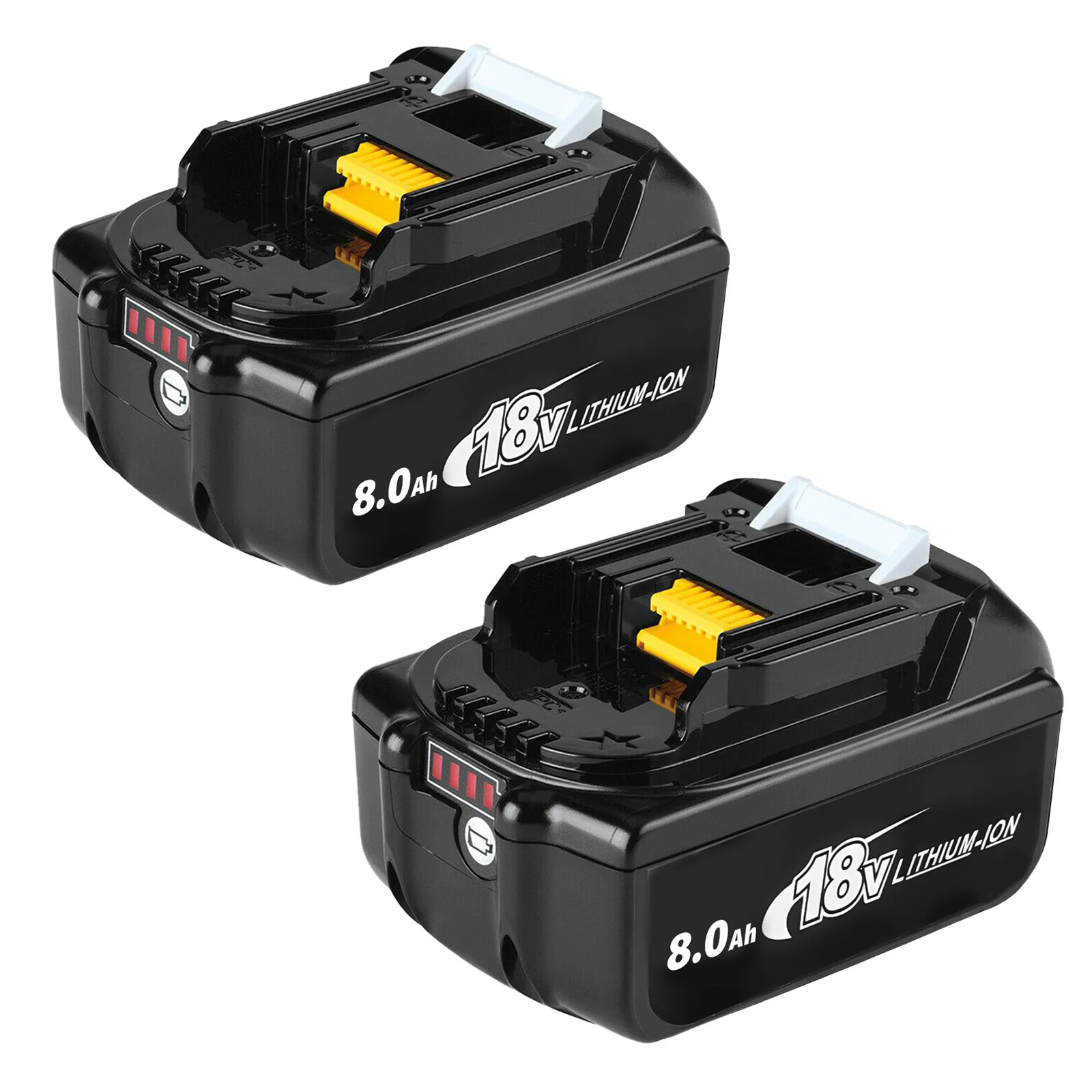 2 Pack 6.0Ah BL1860B BL1860 Replacement 18V Battery Lithium ion Compatible 18V Electric Tool BL1860B BL1860 BL1850 BL1850B