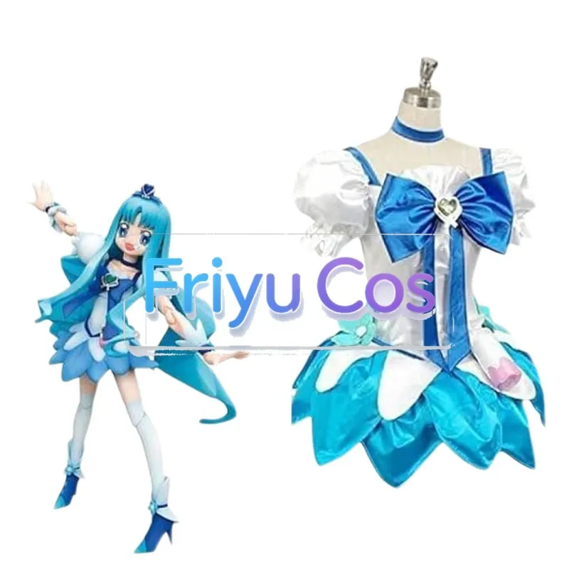 

Anime Pretty Cure Cosplay Cure Marine (Kurumi Erika) Cosplay Costume HeartCatch Series