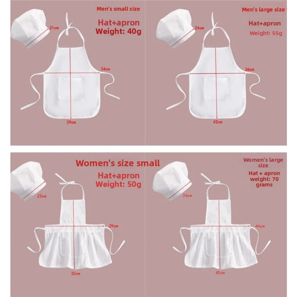 100 Days Baby Chef Apron Set Newborn Photography Outfit Childrens Clothing Dress
