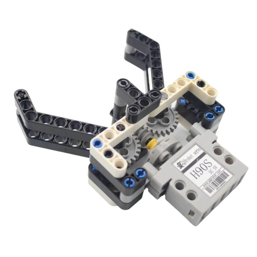 2KG Building Blocks Servo Motor High Torque Digital Metal Gear 180° 360° Compatible with legoeds Support Mixly Scratch Program