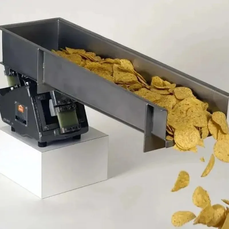 Durable Automatic Shrimp Miniature Vibratory Feeder Miniature Electromagnetic Vibrating Feeder Conveyor Price Dust