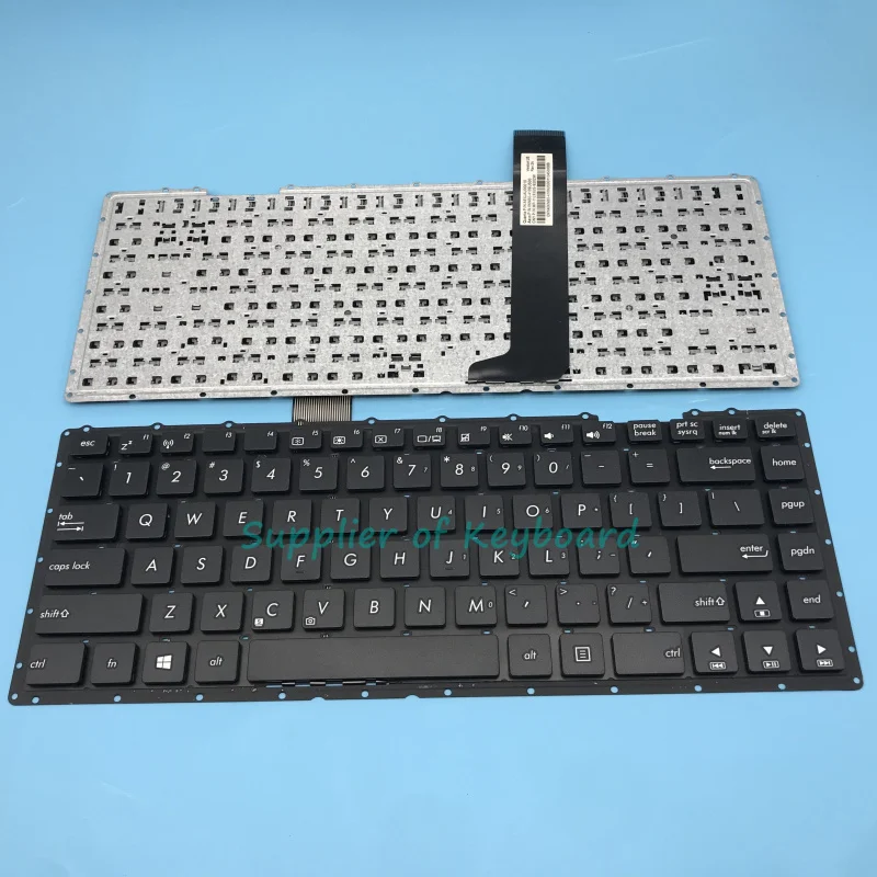 Nuevo teclado Inglés para ASUS X452C X452CP X452E X452EA X452EP X452L X452LA X450M X450MJ portátil negro