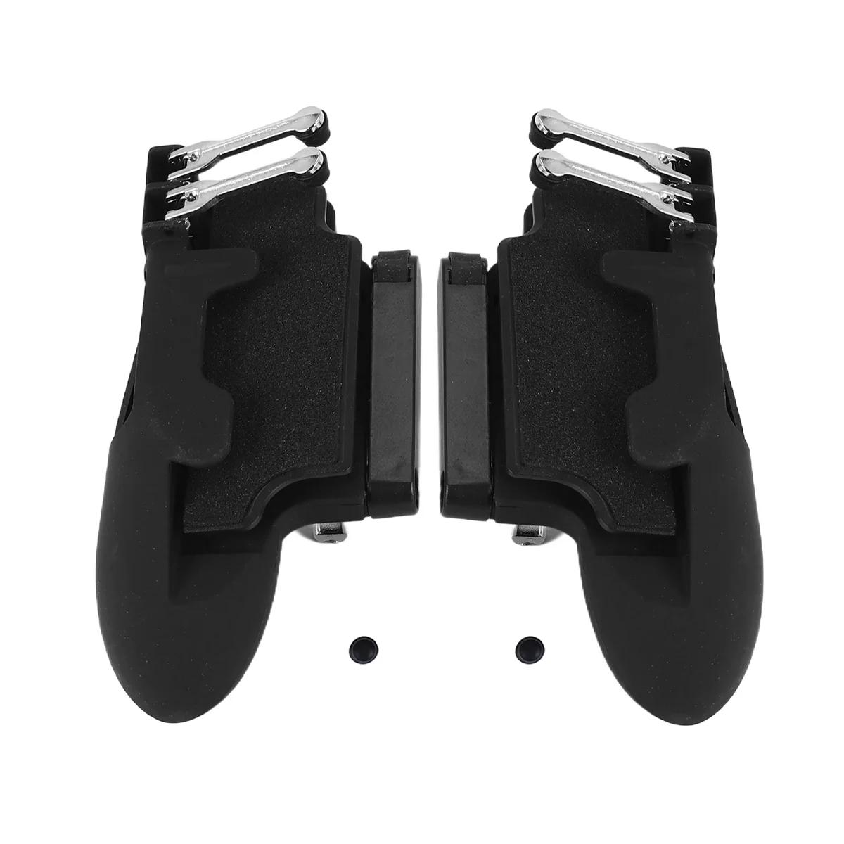 for Controller Six Finger Mobile Trigger Gamepad Grip L R Fire Aim Button Joystick for Tablet FPS