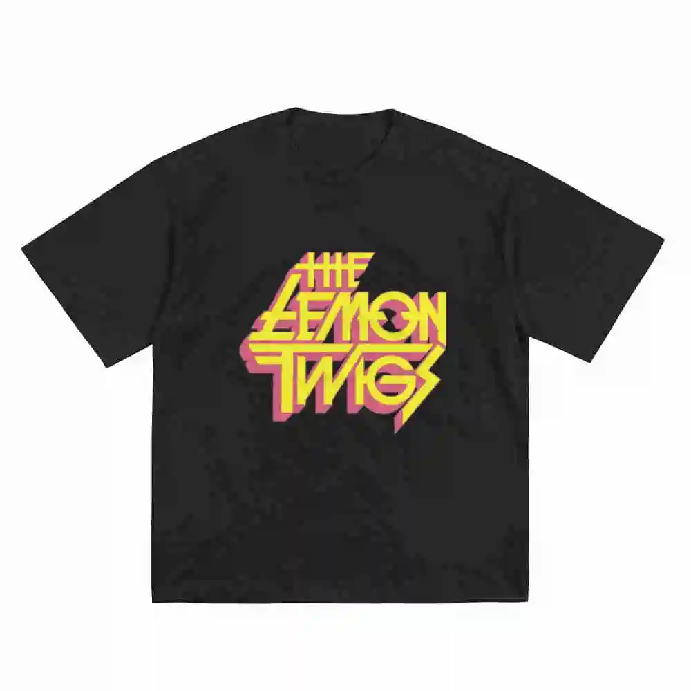The Lemon Twigs Band Psych Rock Short Sleeve Tee 100% Cotton T-Shirt