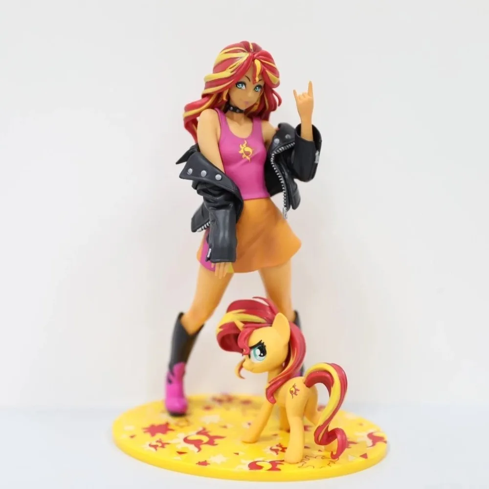 20-22cm Anime My Little Pony Figur Twilight Sparkle/Rainbow Dash/Apple Jack/Hatsune Miku Actionfiguren PVC Sammlerstück Geschenk – Detail 6
