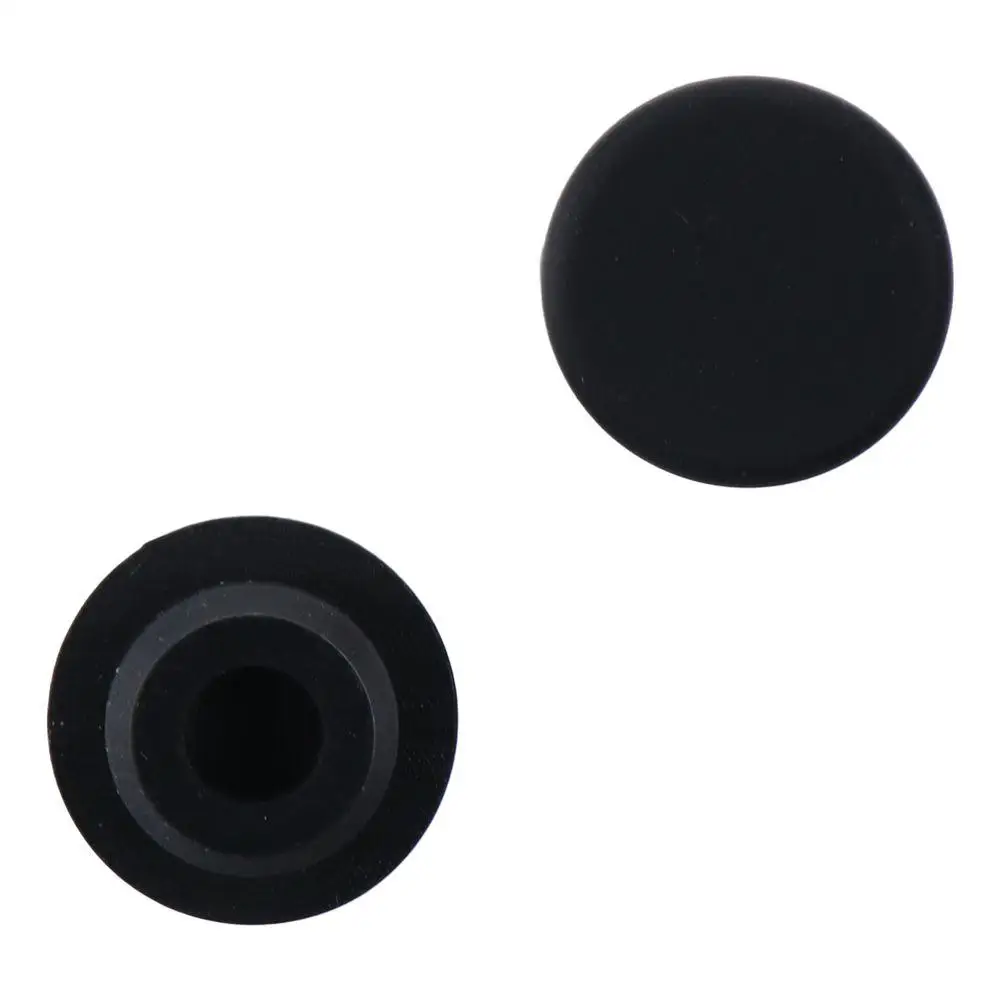 4PCS Durable 19mm Rubber Grommet Rubber Black Round T Type Self-Adhesive for Organizing and Protecting Cord
