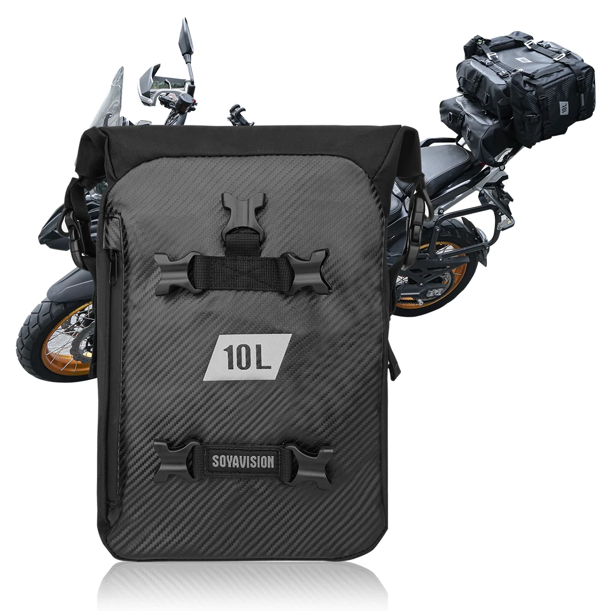 Motorcycle Tank Side Hanging System Motor Fuel Tank Side Bag Base Motor Vest Front Bag Mounting Base