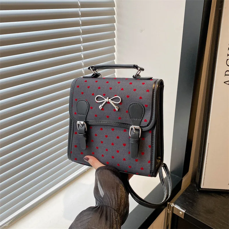 

Женская повседневная и модная сумка, новая корейская версия, универсальная сумка с галстуком-бабочкой, дорожные рюкзаки в студенческом стиле