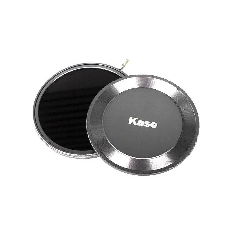 

Kase Variable 2-5 Stops Neutral Density 0.9-1.5 Filter with Magnetic Lens Cap kit ( Variable ND4-ND32 Filter )