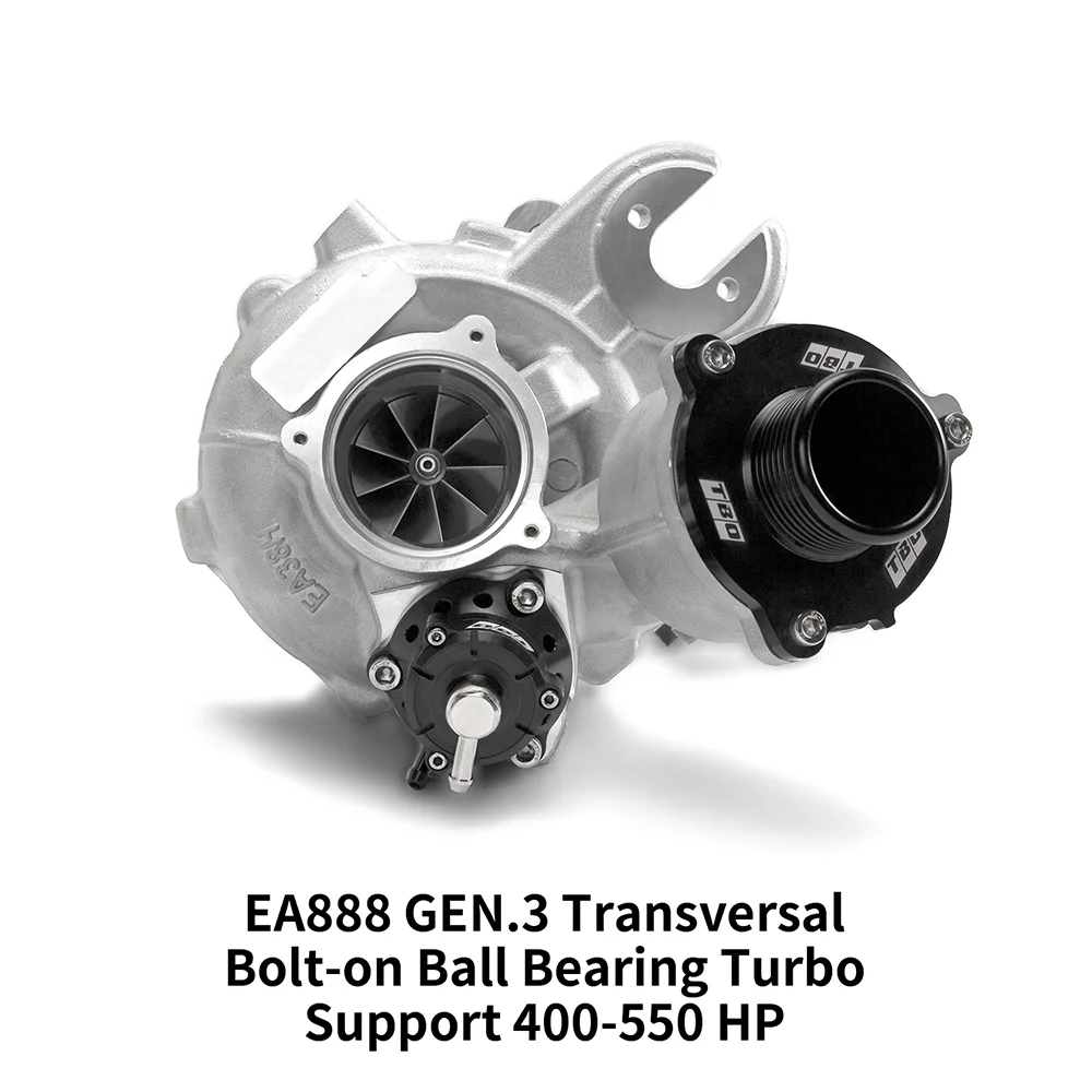 

Turbocharger Upgrade Kit 400-550HP 2.0T,Turbo EA38R EA888 GEN.3 2.0T Transverse Engine III MQB Bolt-on,Performance Ball Bearing