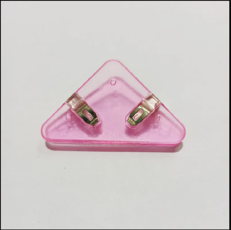 Mini Color Corner Clip Set Clear And Solid Color Page Clips Paper Clip Clip File Index Photo Office School Stationery