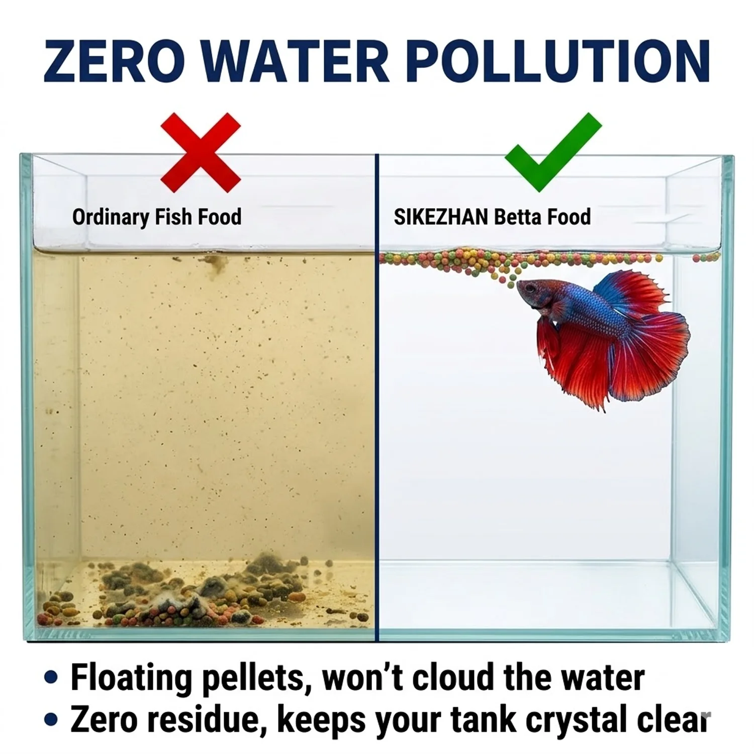 Professional Betta Fish Food P - Aquarium Fish Vitamin recension och pris