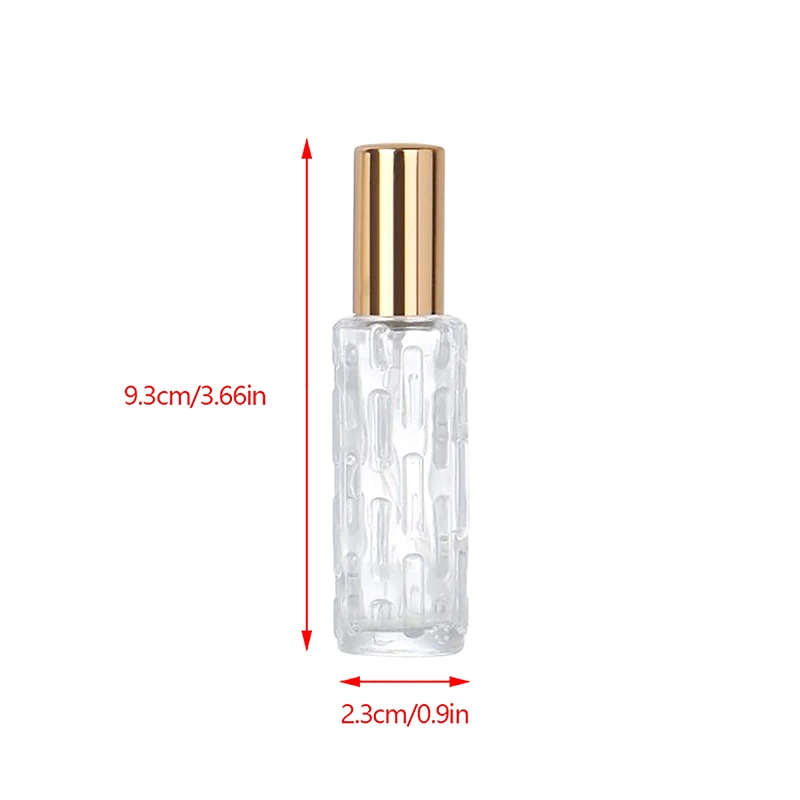 Botol parfum Highend portabel 30ML, botol semprot Premium kaca tekan halus kapasitas besar, botol isi ulang