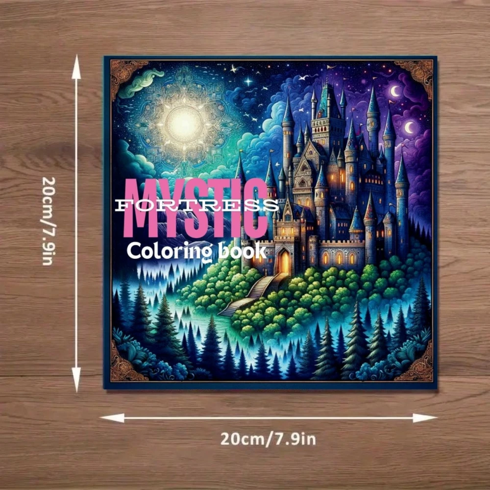 1pc Art Coloring Book Original Upgraded Paper 70g/sqm 22pcs Single Pages Coloring Books Gift For Holiday Birthday Party