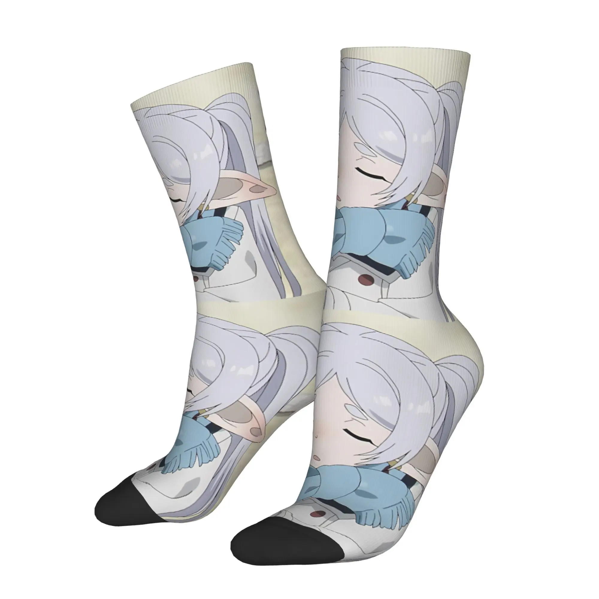 

Fantasy adventure animation Frieren: Beyond Journey’s End Sock Printed Man Polyester