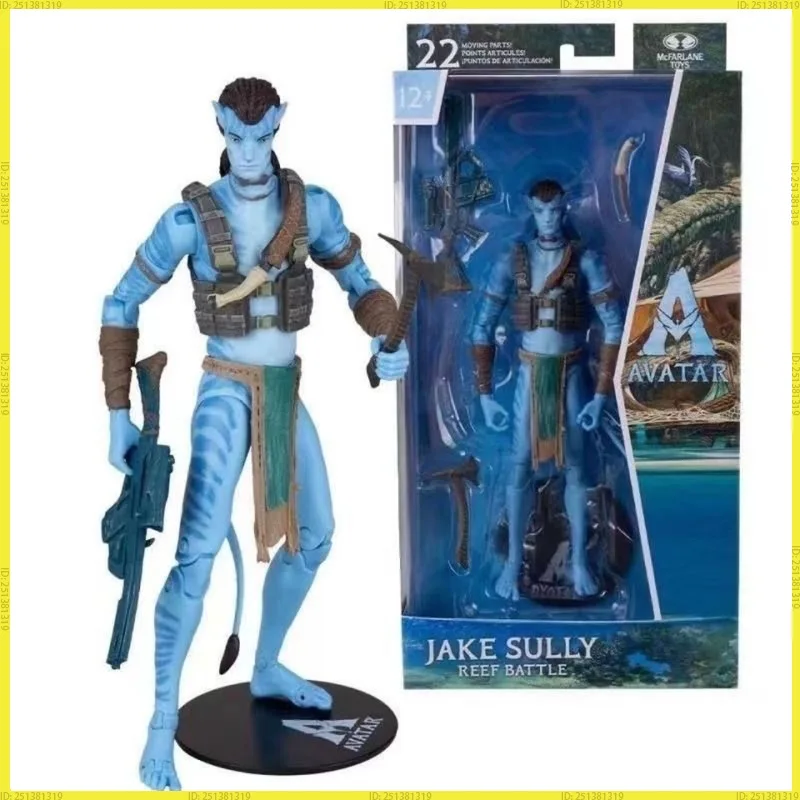 Mcfarlane Toys Avatar Jake Sully Reef Battle Neytiri Metkayina Reef 7-inch