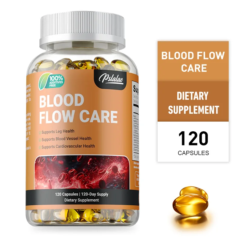 

Blood Flow Care Capsules - Supports Leg Vein, Heart, Blood Vessel and Cardiovascular Health, Promotes Blood Flow