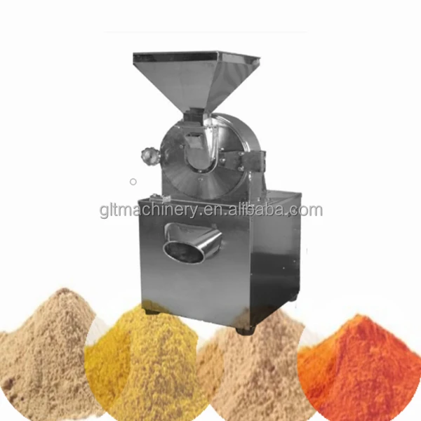 Grain Flour Leaf Mill Machine Corn Wheat Milling Machine Multi-functional Stainless Steel Silver Powder Milling Fine Flour