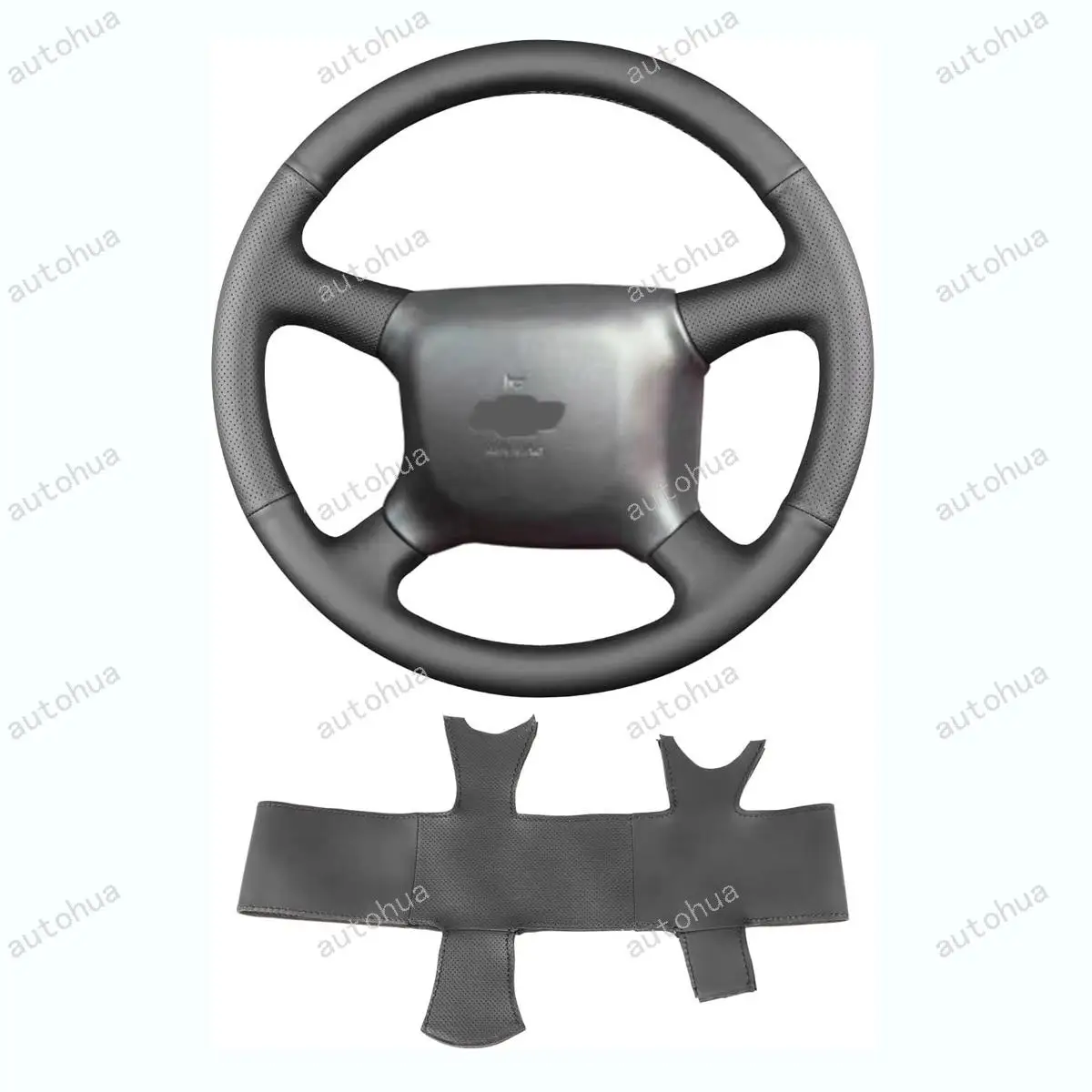 

Steering Wheel Cover,Fit for Chevy Astro Silverado 1999/Suburban 2000/Blazer S-10 2001/Avalanche Blazer 2002/Kodiak 2005
