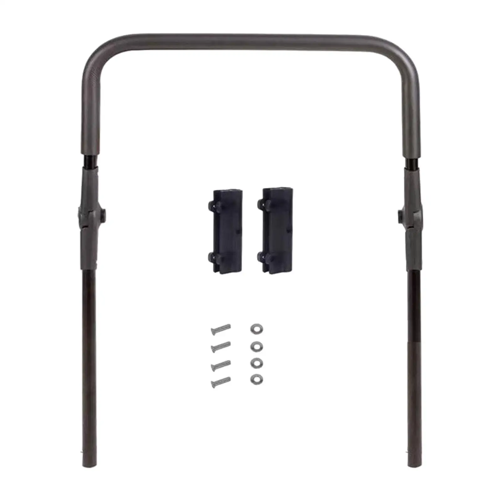 Foldable Wagon Handle, Push Pull Bar Removable Multifunctional Fits Width 50cm-52cm, Camping Carts Handle, Wagon Attachment