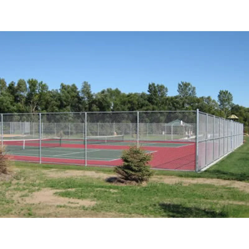 custom.Basketball Volleyball Stadium Security Fence Chain Link Mesh Mesh Yard Security Galvanized Customizable