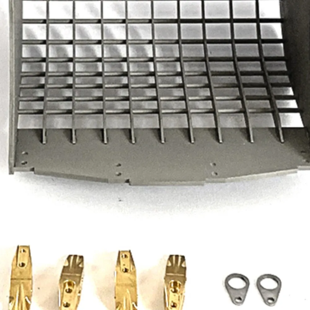 

1/14 LESU металлическая решетка узкое ведро RC аксессуары для ET35 RC модель гидравлического экскаватора обновленные детали RC игрушки неокрашенные