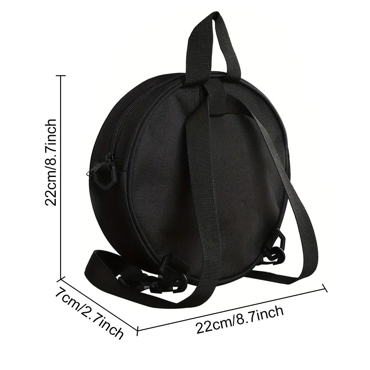 Moon Sun Print Round Shoulder Bag Casual Messenger Bag for Woman Best Gifts 2D Flat Casual Daily Crossbody Bag - view 2
