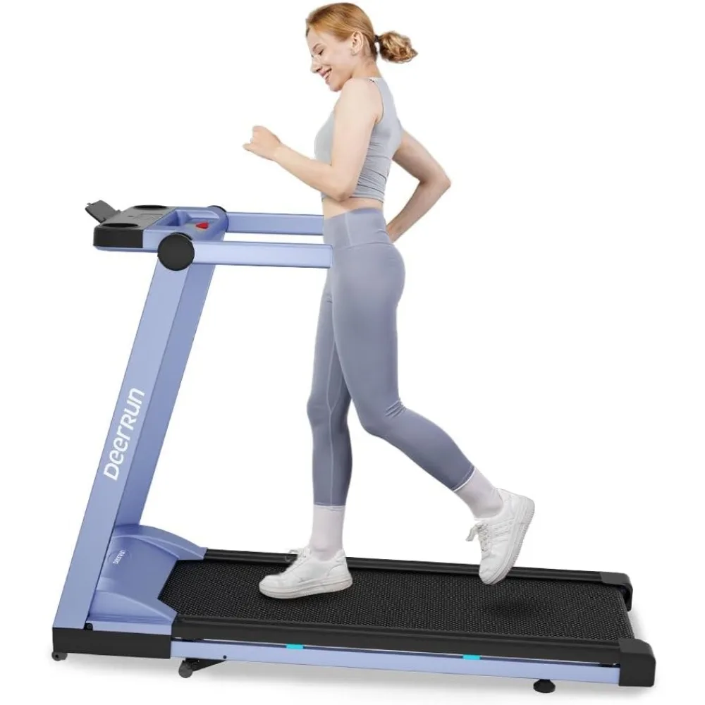 

Treadmills for Home, 3.5HP Folding Treadmill with Incline, 350 LBS Weight Capacity, Compact Portable Treadmill for Small Space