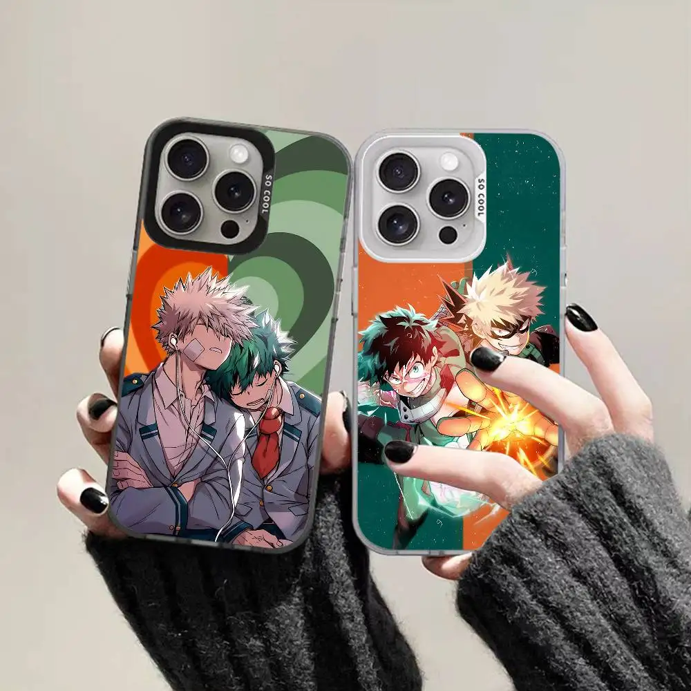 

Bakugo My Hero Academia Phone Case For IPhone 17 16 15 14 13 12 11 Pro Max Plus X XR XS Max Shockproof Bumper Cover