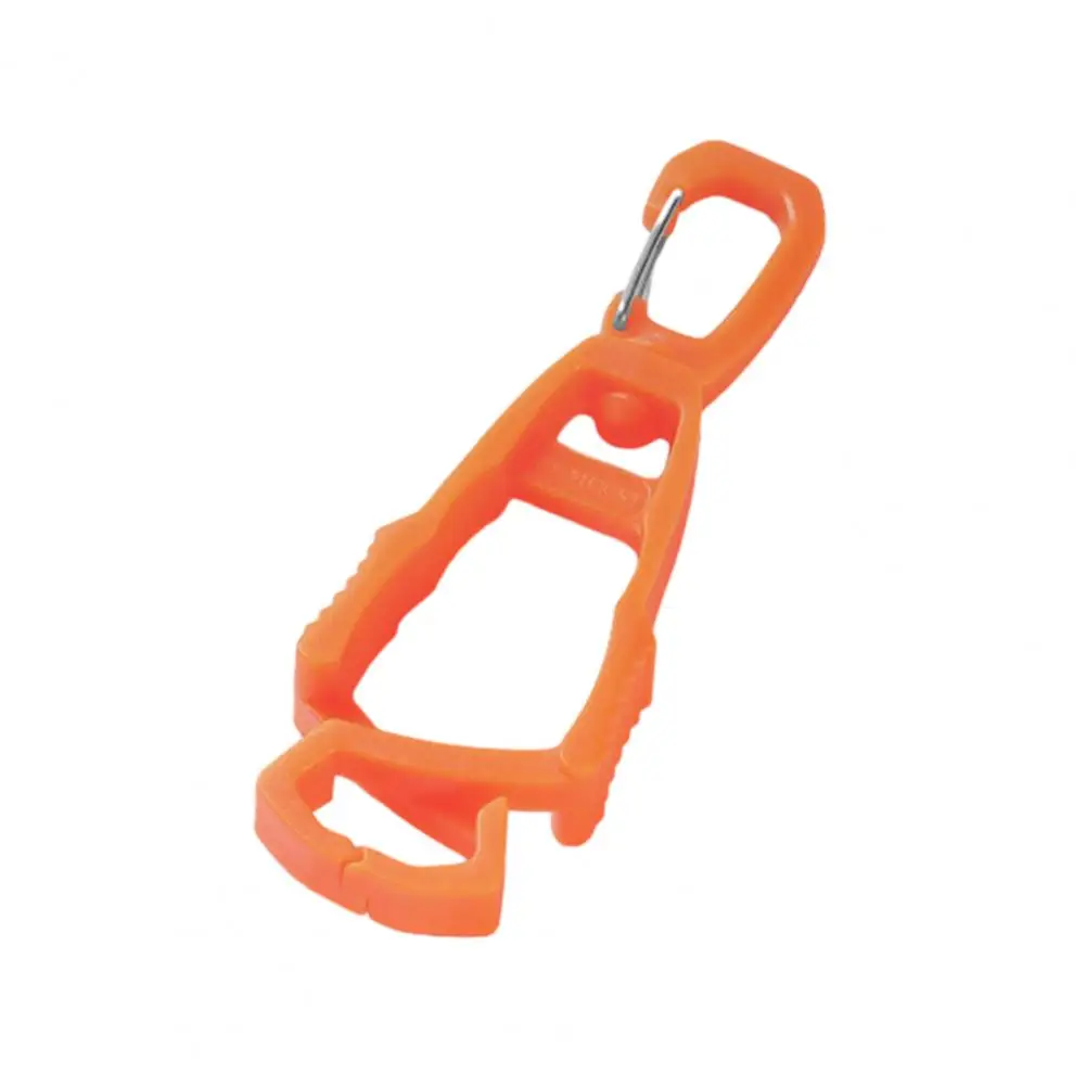 Clip Opening Work Safety Glove Holder Clip for Construction Workers Quick Release Portable Glove Grabber for Helmets Glasses